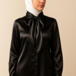 شومیز زنانه مجلسی ساتن