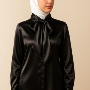 شومیز زنانه مجلسی ساتن