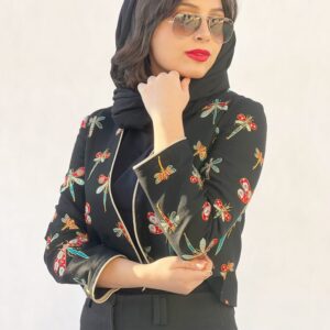 خرید کراپ کت سوزن دوزی مجلسی